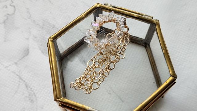 片耳用*氷片のピアス*24031 < 女性ファッション  片耳用*氷片のピアス*24031 < 女性ファッションの