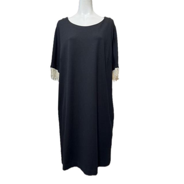 新品ツインセットTWIN-SETフリンジパールが素敵な半袖ワンヒ < 女性ファッション 新品ツインセットTWIN-SETフリンジパールが素敵な半袖ワンヒ < 女性ファッションの