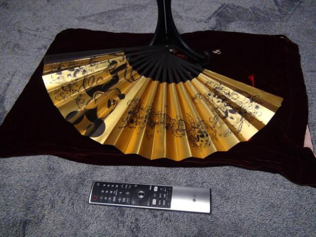 ミッキーマウス ビッグ扇子 ゴールドミッキーマウスの扇子大きい57.5cm !。 < アニメ/コミック/キャラクター ミッキーマウス ビッグ扇子 ゴールドミッキーマウスの扇子大きい57.5cm !。 < アニメ/コミック/キャラクターの