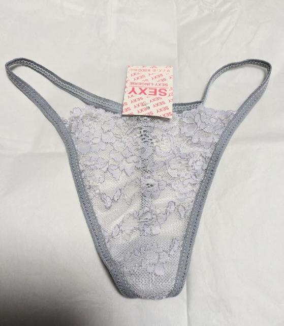 セクシーランジェリー Tバック ★シルバーグレー★レース★69%OFF★ < 女性ファッション  セクシーランジェリー Tバック ★シルバーグレー★レース★69%OFF★  < 女性ファッションの