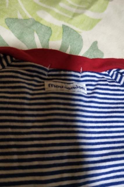 ★中古ムージョンジョン半袖ロンパース80 < キッズ/ベビー  ★中古ムージョンジョン半袖ロンパース80 < キッズ/ベビーの