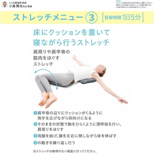 コジット(COGIT) のびのび腰痛対策 エアークッション 空気でゆらゆら ながらストレッチ < インテリア/ライフ コジット(COGIT) のびのび腰痛対策 エアークッション 空気でゆらゆら ながらストレッチ < インテリア/ライフの