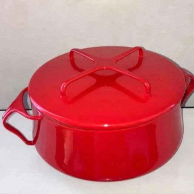 希少 DANSK ダンスク 両手鍋 チリレッド 廃盤 煮物鍋 ホーロー鍋 調理器具 < インテリア/ライフ  希少 DANSK ダンスク 両手鍋 チリレッド 廃盤 煮物鍋 ホーロー鍋 調理器具 < インテリア/ライフの