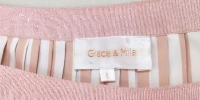 【新品】Grace&Mila グレースアンドミラ プリーツ ストライプ タンクトップ Lサイズ < 女性ファッション 【新品】Grace&Mila グレースアンドミラ プリーツ ストライプ タンクトップ Lサイズ < 女性ファッションの