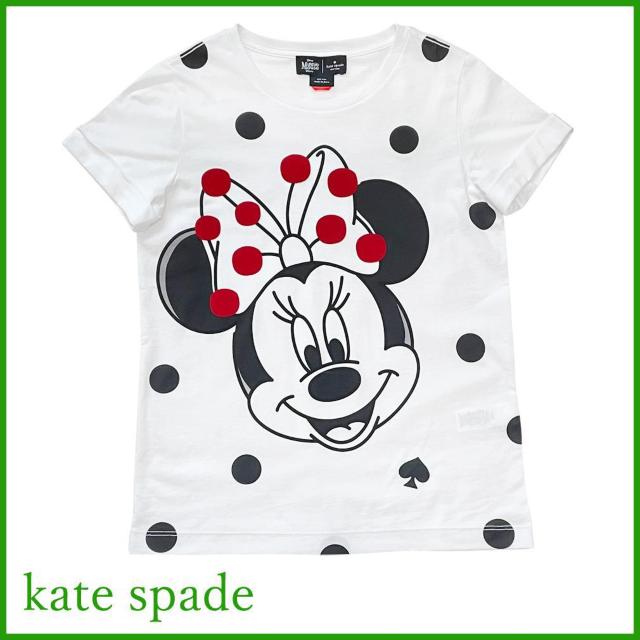 新品ケイトスペードkate spadeミニーちゃんTシャツ 白#XXS# < ブランド 新品ケイトスペードkate spadeミニーちゃんTシャツ 白#XXS# < ブランドの