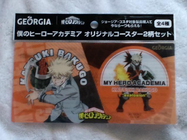 僕のヒーローアカデミア☆オリジナルコースター2柄セット 爆豪勝己 < アニメ/コミック/キャラクター 僕のヒーローアカデミア☆オリジナルコースター2柄セット 爆豪勝己 < アニメ/コミック/キャラクターの