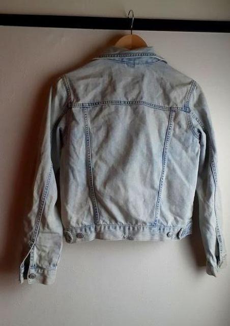topshop moto◆ウオッシュ加工 デニムジャケット Gジャン UKサイズ4 < ブランド  topshop moto◆ウオッシュ加工 デニムジャケット Gジャン UKサイズ4 < ブランドの