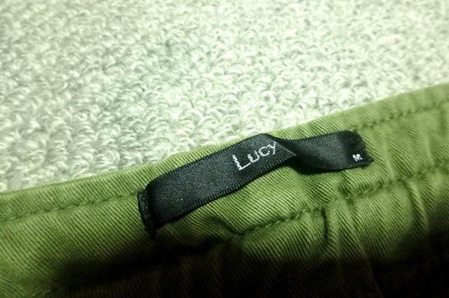 ◆Lucy ルーシー カーゴパンツ モスグリーン M 中古品 < 男性ファッション  ◆Lucy ルーシー カーゴパンツ モスグリーン M 中古品 < 男性ファッションの
