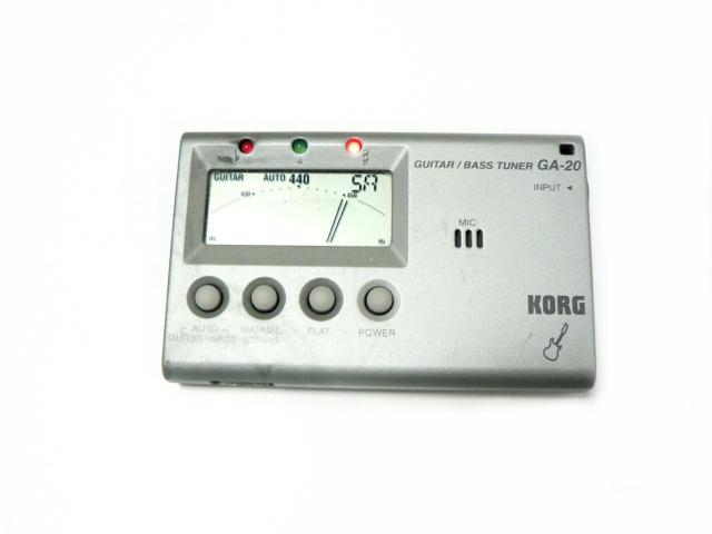 KORG GUITAR/BASS TUNER GA-20   zr[ 
