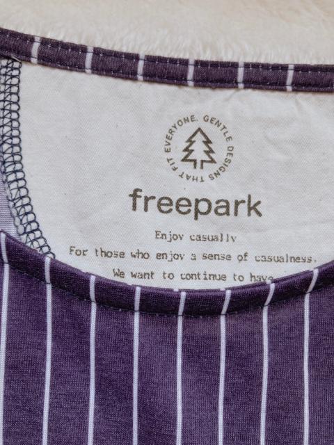 訳あり freepark ストライプ チュニック トップス 袖色抜けあり LL N2m < 女性ファッション  訳あり freepark ストライプ チュニック トップス 袖色抜けあり LL N2m < 女性ファッションの