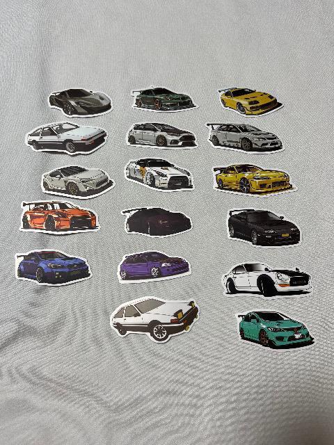 自動車 車 スポーツカー デザイン 防水 シール 17枚 フロント 右 < 自動車/バイク 自動車 車 スポーツカー デザイン 防水 シール 17枚 フロント 右 < 自動車/バイク