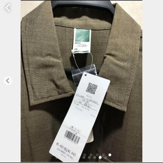 リネンタッチシャンブレー ビッグシルエット 半袖ジップシャツ   L < 男性ファッション  リネンタッチシャンブレー ビッグシルエット 半袖ジップシャツ   L < 男性ファッションの