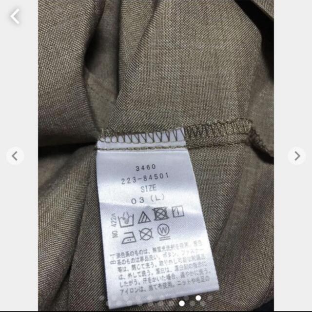 リネンタッチシャンブレー ビッグシルエット 半袖ジップシャツ   L < 男性ファッション  リネンタッチシャンブレー ビッグシルエット 半袖ジップシャツ   L < 男性ファッションの