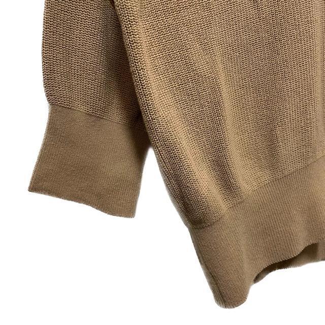 UNITED ARROWS Vネック ドルマン コットン 七分袖 ニット < ブランド UNITED ARROWS Vネック ドルマン コットン 七分袖 ニット < ブランドの