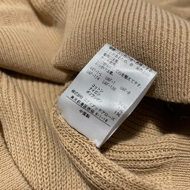 UNITED ARROWS Vネック ドルマン コットン 七分袖 ニット < ブランド UNITED ARROWS Vネック ドルマン コットン 七分袖 ニット < ブランドの