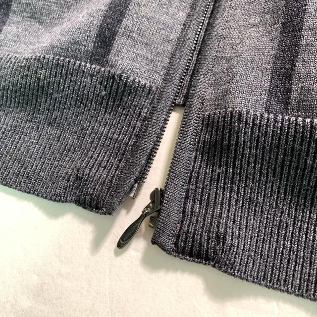 2XLサイズ ウール100% ARAMIS ドライバーズニット チェック柄ニット ニット セーター ジップアップ ブルゾン < 男性ファッション 2XLサイズ ウール100% ARAMIS ドライバーズニット チェック柄ニット ニット セーター ジップアップ ブルゾン < 男性ファッションの