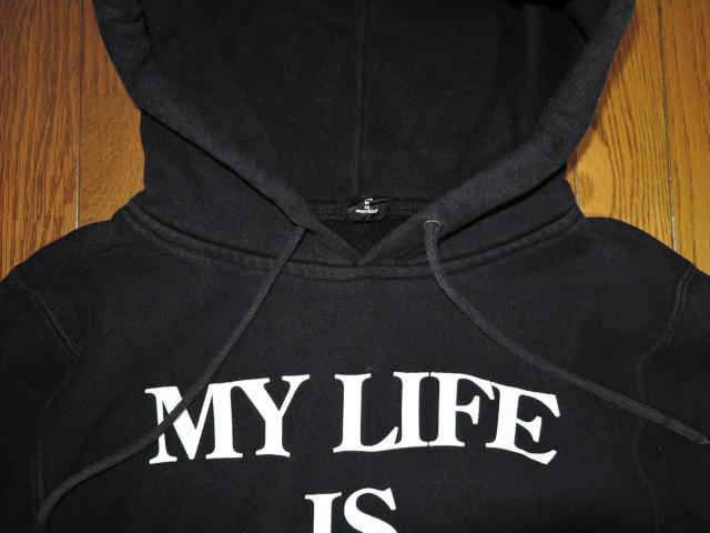 FPAR 40% スウェット パーカー 1 黒 プルオーバー HOODIE メッセージ WTAPS ダブルタップス < ブランド FPAR 40% スウェット パーカー 1 黒 プルオーバー HOODIE メッセージ WTAPS ダブルタップス < ブランドの