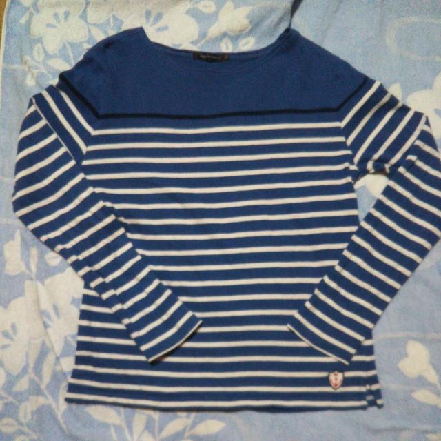 アーバンリサーチ バスクシャツ ブルー×ホワイト ボーダー長袖ニット 長袖カットソー 綿100% 送料無料即決 ボーダー柄 < 女性ファッション アーバンリサーチ バスクシャツ ブルー×ホワイト ボーダー長袖ニット 長袖カットソー 綿100% 送料無料即決 ボーダー柄 < 女性ファッションの