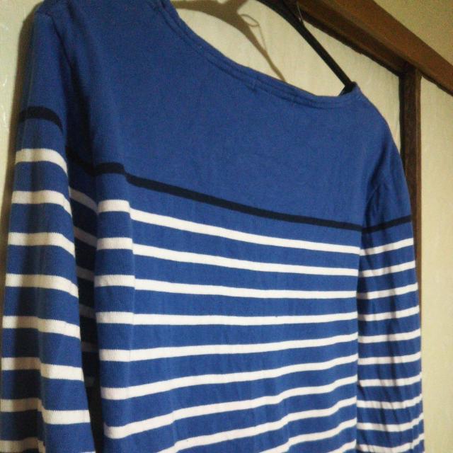 アーバンリサーチ バスクシャツ ブルー×ホワイト ボーダー長袖ニット 長袖カットソー 綿100% 送料無料即決 ボーダー柄 < 女性ファッション アーバンリサーチ バスクシャツ ブルー×ホワイト ボーダー長袖ニット 長袖カットソー 綿100% 送料無料即決 ボーダー柄 < 女性ファッションの