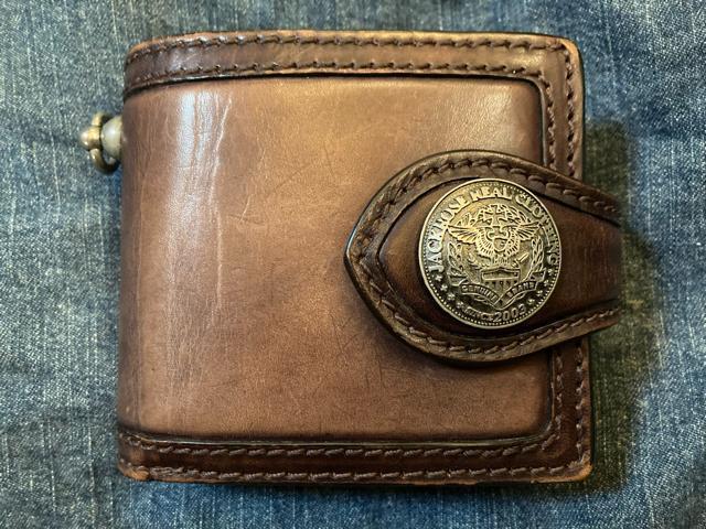 jackrose ジャックローズ 本革 レザー コンチョ 財布 ウォレット 二つ折り メンズ レディース < ブランド jackrose ジャックローズ 本革 レザー コンチョ 財布 ウォレット 二つ折り メンズ レディース < ブランドの