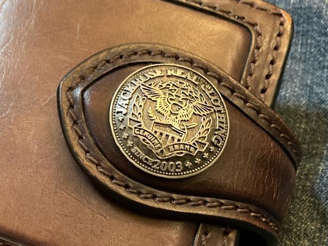 jackrose ジャックローズ 本革 レザー コンチョ 財布 ウォレット 二つ折り メンズ レディース < ブランド jackrose ジャックローズ 本革 レザー コンチョ 財布 ウォレット 二つ折り メンズ レディース < ブランドの