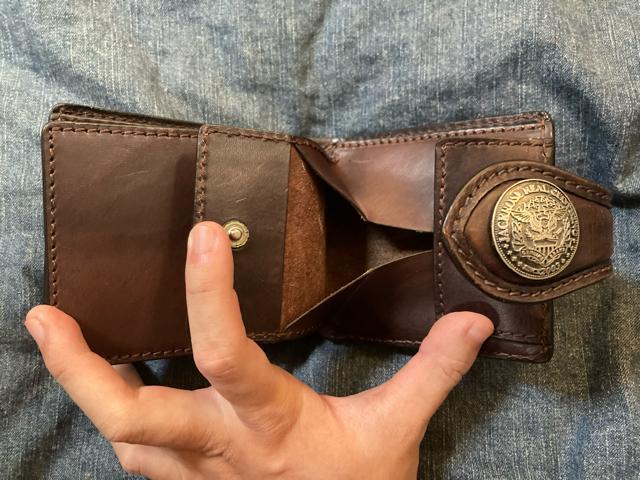 jackrose ジャックローズ 本革 レザー コンチョ 財布 ウォレット 二つ折り メンズ レディース < ブランド jackrose ジャックローズ 本革 レザー コンチョ 財布 ウォレット 二つ折り メンズ レディース < ブランドの