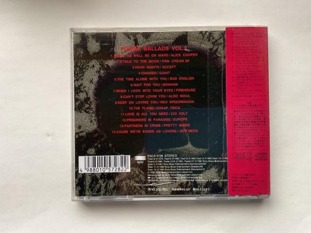 POWER BALLADS VOL.2 �p���[�o���b�Y ESCA 5728 CD�A���o�� Epic/Sony Records �� CD/DVD/�r�f�I�� 
