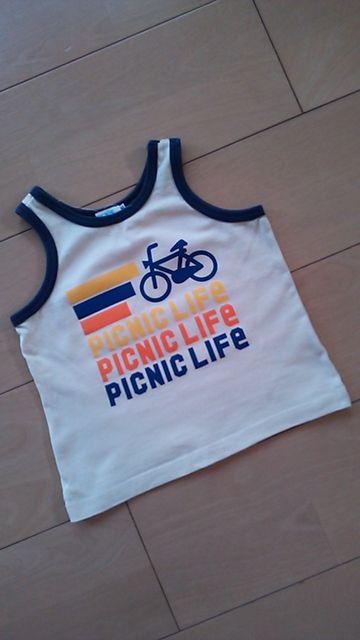 中古タンクトップ80ベージュ★ミキハウスpicnic < ブランド  中古タンクトップ80ベージュ★ミキハウスpicnic  < ブランドの