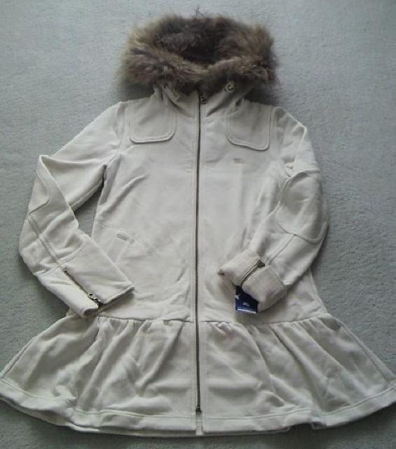 店舗限定完売BURBERRY BLUE LABEL★ファー付フリルコートワンピ < ブランド  店舗限定完売BURBERRY BLUE LABEL★ファー付フリルコートワンピ < ブランドの