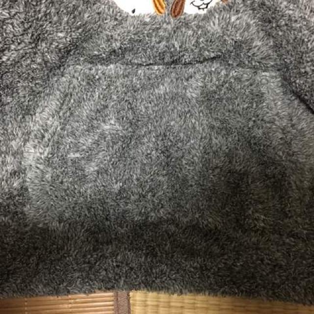 ディズニー・チップ&デールワッペンボアパーカー  グレーLL < 女性ファッション  ディズニー・チップ&デールワッペンボアパーカー  グレーLL < 女性ファッションの