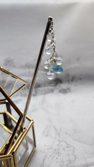 *雫のかんざし*クリア*SF 21030 < 女性ファッション *雫のかんざし*クリア*SF 21030 < 女性ファッションの