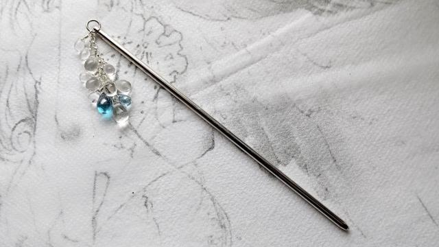 *雫のかんざし*クリア*SF 21030 < 女性ファッション *雫のかんざし*クリア*SF 21030 < 女性ファッションの