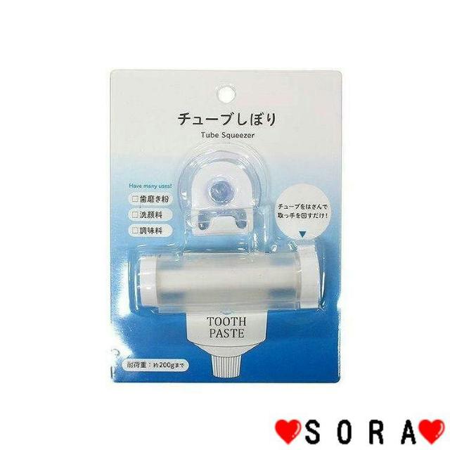 歯磨き粉・洗顔料・調味料♪吸盤式のフック付 チューブしぼり < インテリア/ライフ  歯磨き粉・洗顔料・調味料♪吸盤式のフック付 チューブしぼり  < インテリア/ライフの