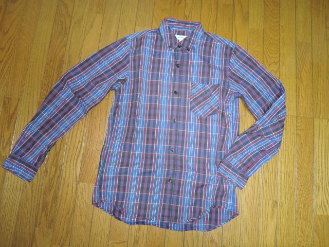 nonnative ノンネイティブ チェックシャツ 0 青系 薄手 長袖シャツ < ブランド  nonnative ノンネイティブ チェックシャツ 0 青系 薄手 長袖シャツ < ブランドの