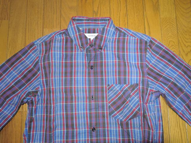 nonnative ノンネイティブ チェックシャツ 0 青系 薄手 長袖シャツ < ブランド  nonnative ノンネイティブ チェックシャツ 0 青系 薄手 長袖シャツ < ブランドの