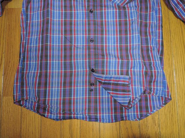 nonnative ノンネイティブ チェックシャツ 0 青系 薄手 長袖シャツ < ブランド  nonnative ノンネイティブ チェックシャツ 0 青系 薄手 長袖シャツ < ブランドの