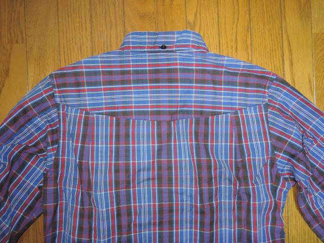 nonnative ノンネイティブ チェックシャツ 0 青系 薄手 長袖シャツ < ブランド  nonnative ノンネイティブ チェックシャツ 0 青系 薄手 長袖シャツ < ブランドの