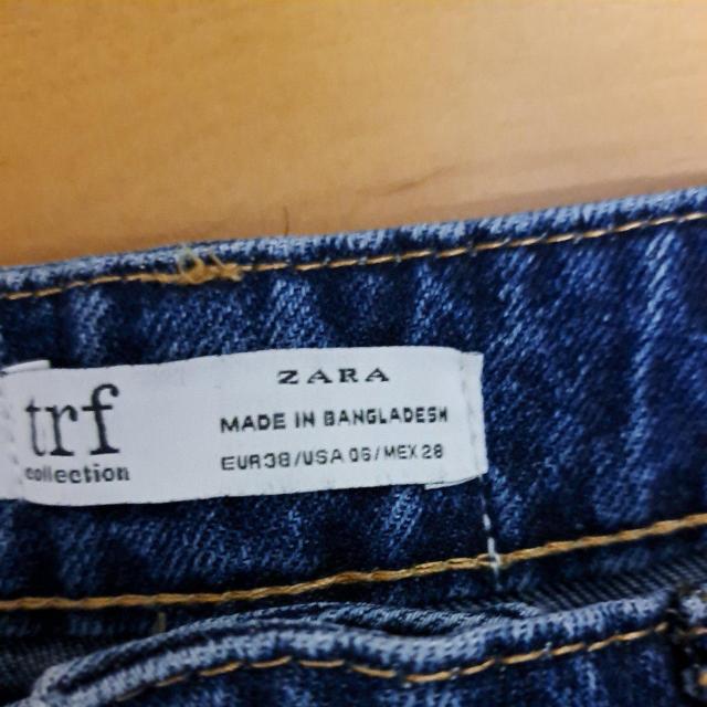 ZARAデニムワイドパンツ < ブランド  ZARAデニムワイドパンツ < ブランドの