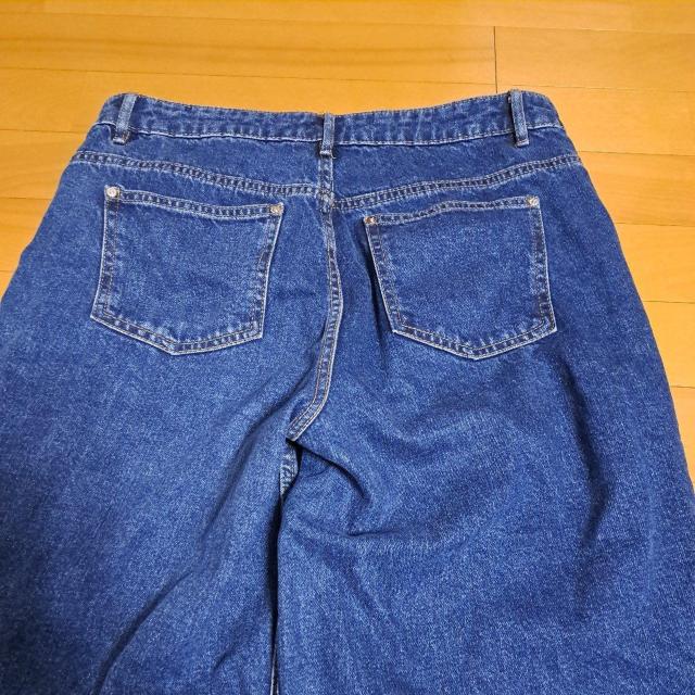 ZARAデニムワイドパンツ < ブランド  ZARAデニムワイドパンツ < ブランドの