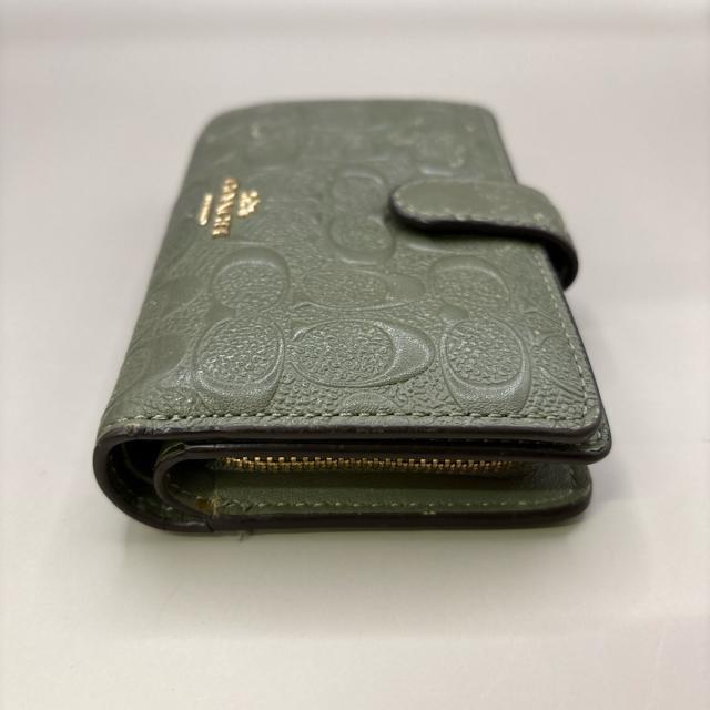 即決 COACH コーチ シグネチャー エンボス 二つ折り財布 < ブランド  即決 COACH コーチ シグネチャー エンボス 二つ折り財布 < ブランドの