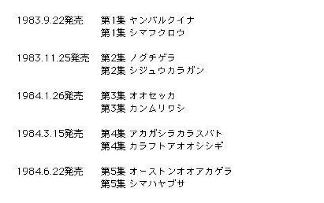 ������؎�y���꒹�ރV���[�Y��1�`5�W�A�S10��z�P�Њ� �� �z�r�[�� 