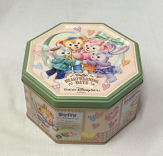 ◇TDS 東京ディズニーシー 東京ディズニーリゾート◇2018年 ダッフィーフレンズ お菓子の空き缶A/八角形 小物入れ < アニメ/コミック/キャラクター  ◇TDS 東京ディズニーシー 東京ディズニーリゾート◇2018年 ダッフィーフレンズ お菓子の空き缶A/八角形 小物入れ  < アニメ/コミック/キャラクターの