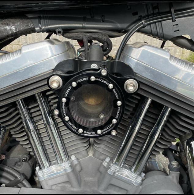 ハーレースポーツスター 2004-2015 スケルトン エアクリーナーキット 黒 アクセサリー ドレスアップ < 自動車/バイク ハーレースポーツスター 2004-2015 スケルトン エアクリーナーキット 黒 アクセサリー ドレスアップ < 自動車/バイク