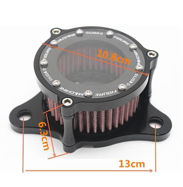 ハーレースポーツスター 2004-2015 スケルトン エアクリーナーキット 黒 アクセサリー ドレスアップ < 自動車/バイク ハーレースポーツスター 2004-2015 スケルトン エアクリーナーキット 黒 アクセサリー ドレスアップ < 自動車/バイク