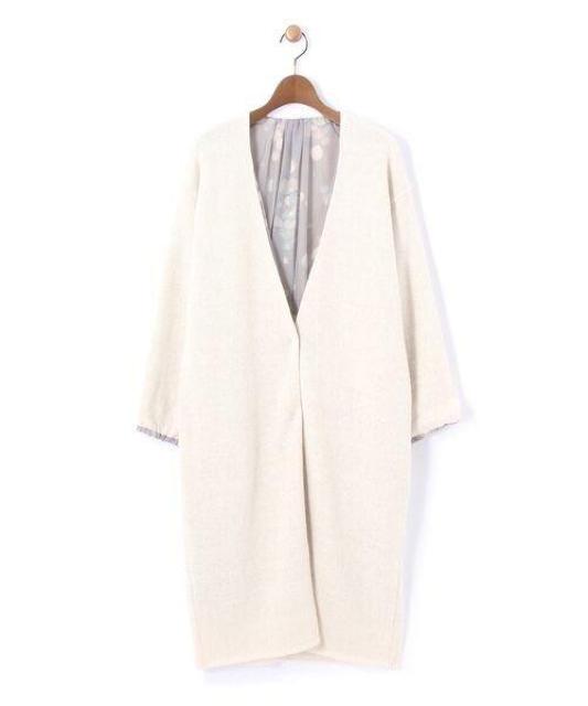 BEARDSLEY/アウター★定価4.3万♪ミルクカラーのモヘアロングカーデ < ブランド  BEARDSLEY/アウター★定価4.3万♪ミルクカラーのモヘアロングカーデ < ブランドの