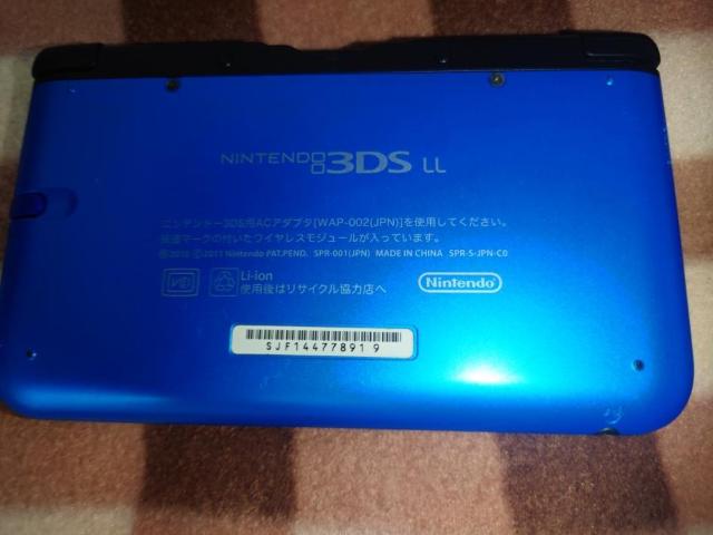【動作確認済み】32GBメモリ付き 3DSLL 本体 ブルー < ゲーム本体/ソフト 【動作確認済み】32GBメモリ付き 3DSLL 本体 ブルー < ゲーム本体/ソフトの