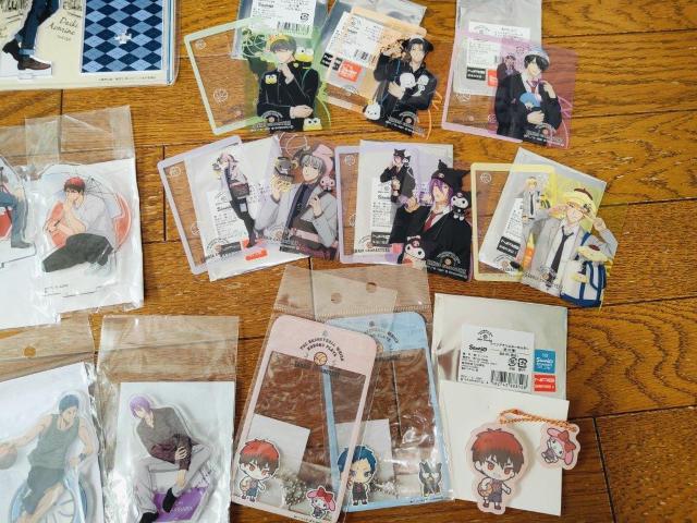 黒子のバスケ アクリルスタンド クリアカード キーホルダー 青峰大輝