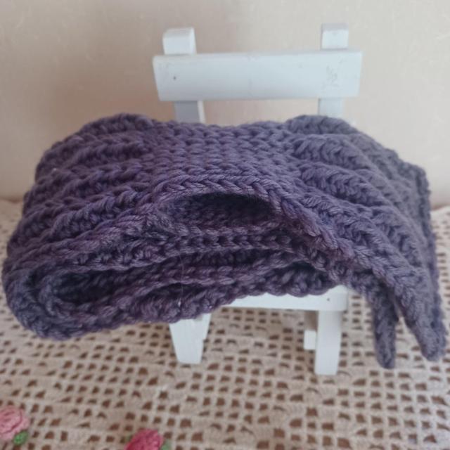 ☆Hand made☆ 葉っぱ模様の差し込みミニマフラー*パープル < ペット/手芸/園芸 ☆Hand made☆ 葉っぱ模様の差し込みミニマフラー*パープル < ペット/手芸/園芸の