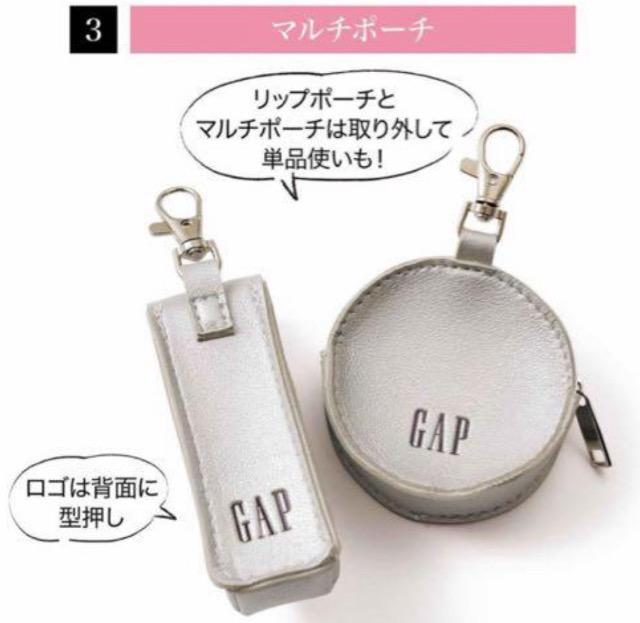 素敵なあの人雑誌付録★GAP ★ミニポーチつきスマホショルダーバッグ < ブランド 素敵なあの人雑誌付録★GAP ★ミニポーチつきスマホショルダーバッグ < ブランドの
