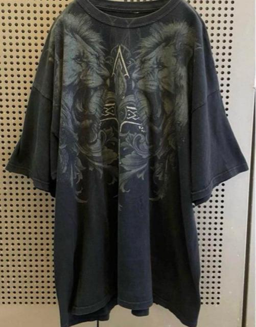 �Ò��@���B���e�[�W�@vintage T�V���c�@�v�����gT�V���c�@�ڂ�@�{���@�W�����N�@�t�F�[�h�@���h  �� �j���t�@�b�V������ 